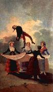 Francisco de Goya Entwufe fudie Wandteppiche zur Ausschmukung der Koigl oil painting reproduction